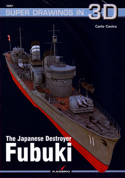 The Japanese Destroyer Fubuki - Kagero Super Drawings in 3D