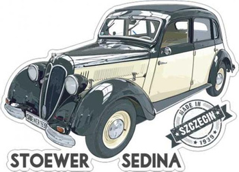 Magnes - Samochód Stoewer Sedina