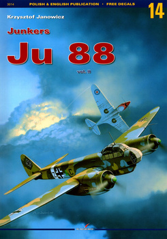 Junkers Ju 88 vol. II (bez kalkomanii) - Kagero Monografia Nr 14