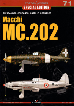 Macchi MC.202 - Kagero Topdrawings No. 71