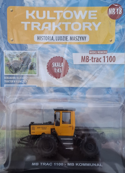 Hachette 1:43 - Kultowe Traktory nr 18 - MB-TRAC 1100