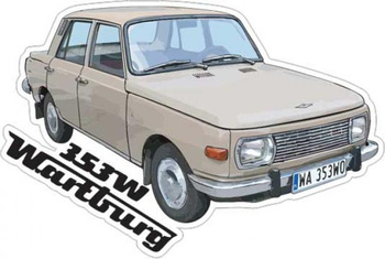 Magnes - Samochód Wartburg 353W