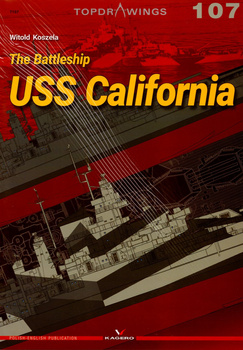 The Battleship USS California - Kagero Topdrawings No. 107