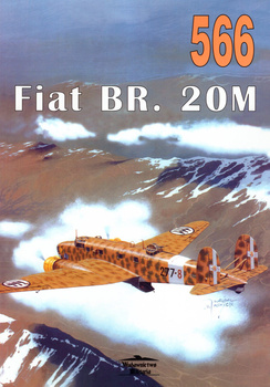 Fiat BR. 20M Cicogna - Militaria Monografia nr 566