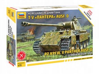 Zvezda 5010 - 1:72 Pz.Kpfw. V Panther Ausf. D