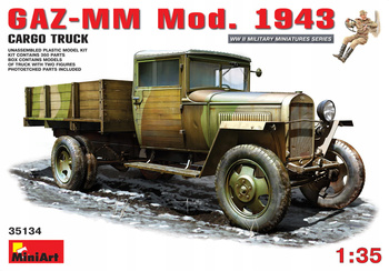 MiniArt 35134 - 1:35 GAZ-MM Mod. 1943 Cargo Truck