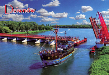 Pocztówka - Statek wycieczkowy VICTORIA I - Dziwnów