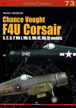 Chance Vought F4U Corsair - Kagero Topdrawings No. 73