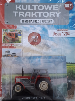 Hachette 1:43 - Kultowe Traktory nr 21 - Ursus 1204