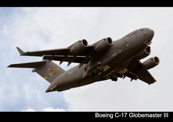 Pocztówka - Samolot Boeing C-17 Globemaster III