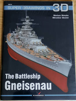 The Battleship Gneisenau - Kagero Super Drawings in 3D