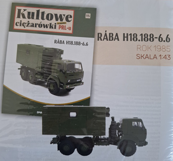 RABA H18.188-6.6 - 1:43 Kultowe ciężarówki PRL-u nr 115
