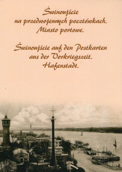 Zestaw 10 pocztówek w obwolucie - Świnoujście na przedwojennych pocztówkach - Miasto portowe