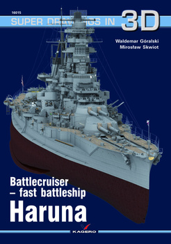 Battlecruiser - fast battleship Haruna - Kagero Super Drawings in 3D