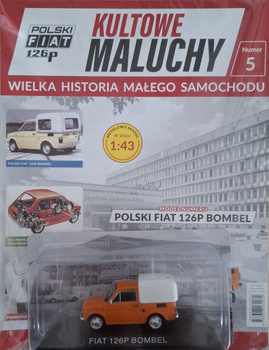 Kultowe Maluchy nr 5 - 1:43 Polski Fiat 126p Bombel