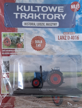 Hachette 1:43 - Kultowe Traktory nr 13 - Lanz D 4016