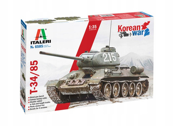 Italeri 6585 - 1:35 Czołg T-34/85 PREMIUM VERSION (Korean War)