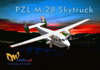 Magnes - Samolot PZL M-28 Skytruck
