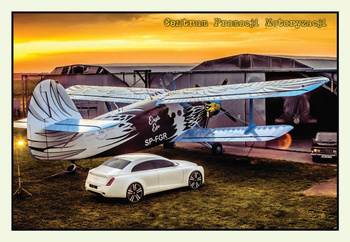 Pocztówka 19x13 cm - Samochód Nowa Warszawa