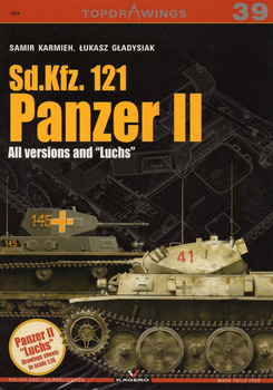 Sd.Kfz. 121 Panzer II. All versions and “Luchs” - Kagero Topdrawings No. 39