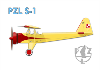 Magnes - Samolot PZL S-1