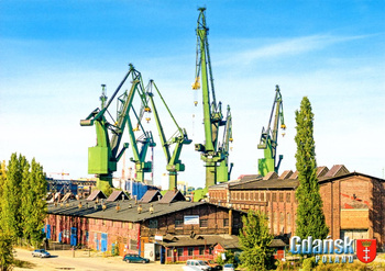 Pocztówka - Stocznia Gdańska