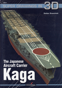 The Japanese Aircraft Carrier Kaga - Kagero Super Drawings in 3D