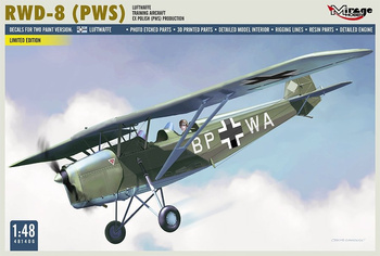 Mirage 481406 - 1:48 Samolot szkoleniowy Luftwaffe RWD-8 z byłej polskiej produkcji (PWS)