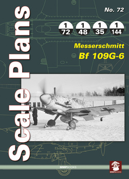 Scale Plans No. 72 - Messerschmitt Bf 109 G-6