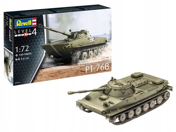 Revell 03314 - 1:72 Lekki czołg pływający PT-76B