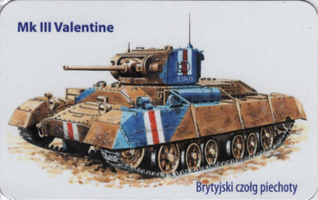 Magnes - Brytyjski czołg piechoty Mk III Valentine