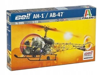 Italeri 0095 - 1:72 Śmigłowiec Bell AH-1/AB-47