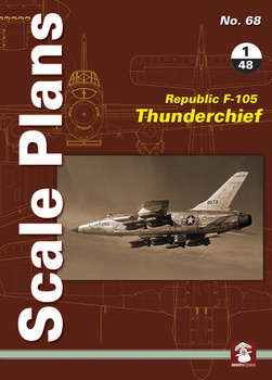 Scale Plans No. 68 - Republic F-105 Thunderchief in 1/48 Scale