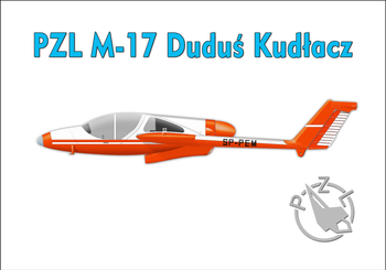Magnes - Samolot PZL M-17 Duduś Kudłacz