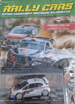 Peugeot 208 T16 Rajd Akropolu 2014 - 1:43 Rally Cars nr 60