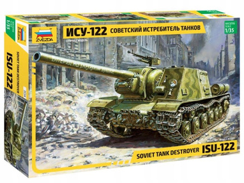 Zvezda 3534 - 1:35 radzieckie działo samobieżne ISU-122