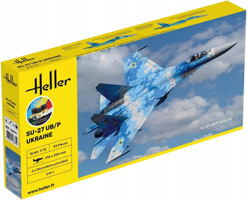 Heller 56371 - 1:72 Samolot Su-27 UB/P Ukraine - Starter Kit