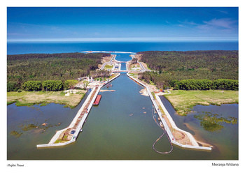 Pocztówka - Nowy Świat - Przekop Mierzei Wiślanej