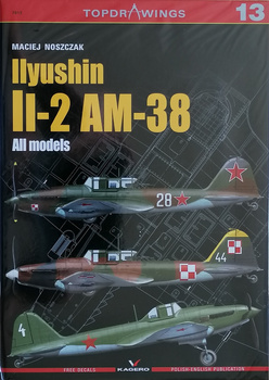 Ilyushin Il-2 AM-38 all models - Kagero Topdrawings No. 13