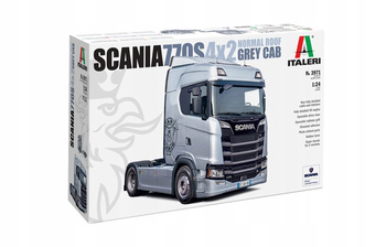 Italeri 3971 - 1:24 Scania 770S 4x2 Normal Roof Grey Cab