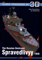 The Russian Destroyer Spravedlivyy - Kagero Super Drawings in 3D