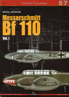 Messerschmitt Bf 110 vol. I - Kagero Topdrawings No. 57
