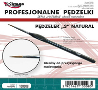 Pędzelek Mirage Hobby 100008 Natural rozmiar 3 (włosie naturalne)
