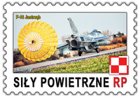 Magnes - Samolot F-16 Jastrząb podczas lądowania