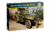 Italeri 6555 - 1:35 M6 Gun Motor Carriage WC-55