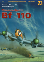 Messerschmitt Bf 110 vol. III (bez kalkomanii) - Kagero Monograph No. 23