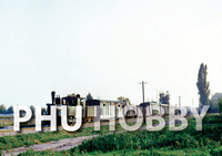 Pocztówka 21x14,8 cm - Parowóz wąskotorowy Tx4-1315 - Sochaczewska Kolei Dojazdowa 1971 r.