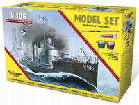 Mirage 840064 Model 1:400 - Niemiecki Okręt Torpedowy V106