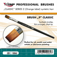 Pędzelek Mirage Hobby 100062 Płaski Professional Classic seria 2 rozmiar 9