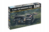 Italeri 0326 - 1:35 1/4 ton 4x4 Ambulance Jeep